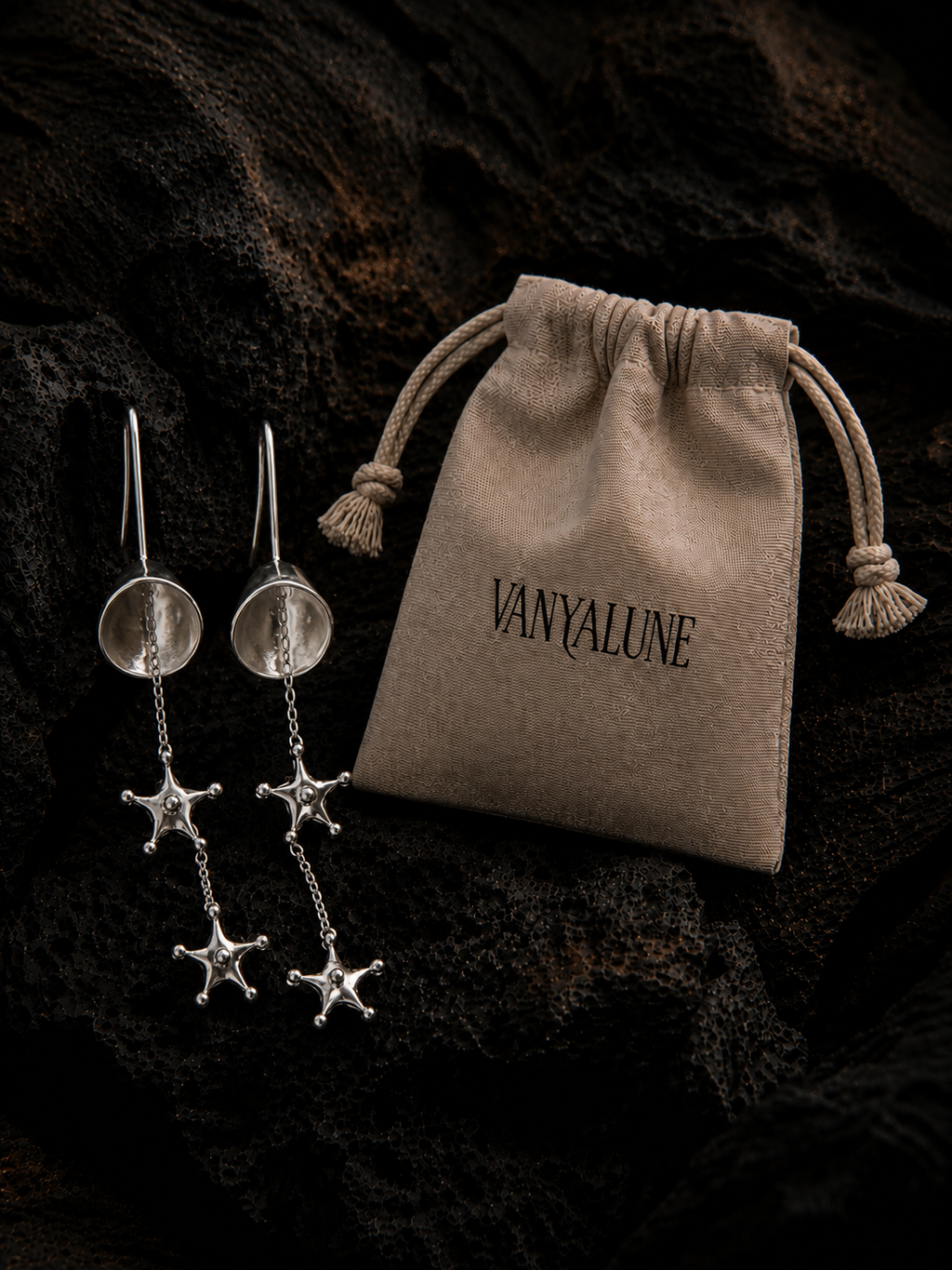 Bell Star Tassel Ear Hook