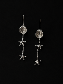 Bell Star Tassel Ear Hook