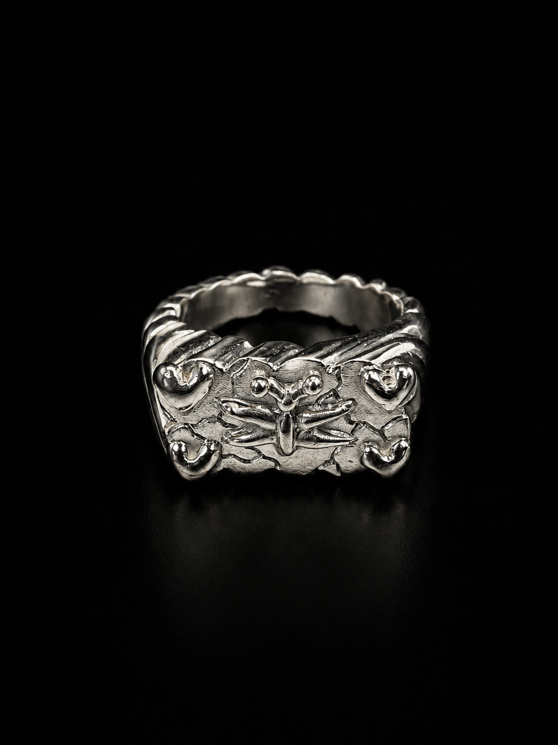 Irregular Heart Relic Ring