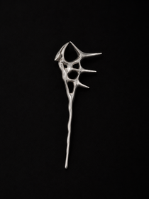 Sculptural Thorn Hair Pin