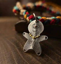 Fortune Doll Talisman Necklace