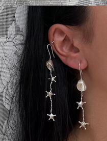 Bell Star Tassel Ear Hook