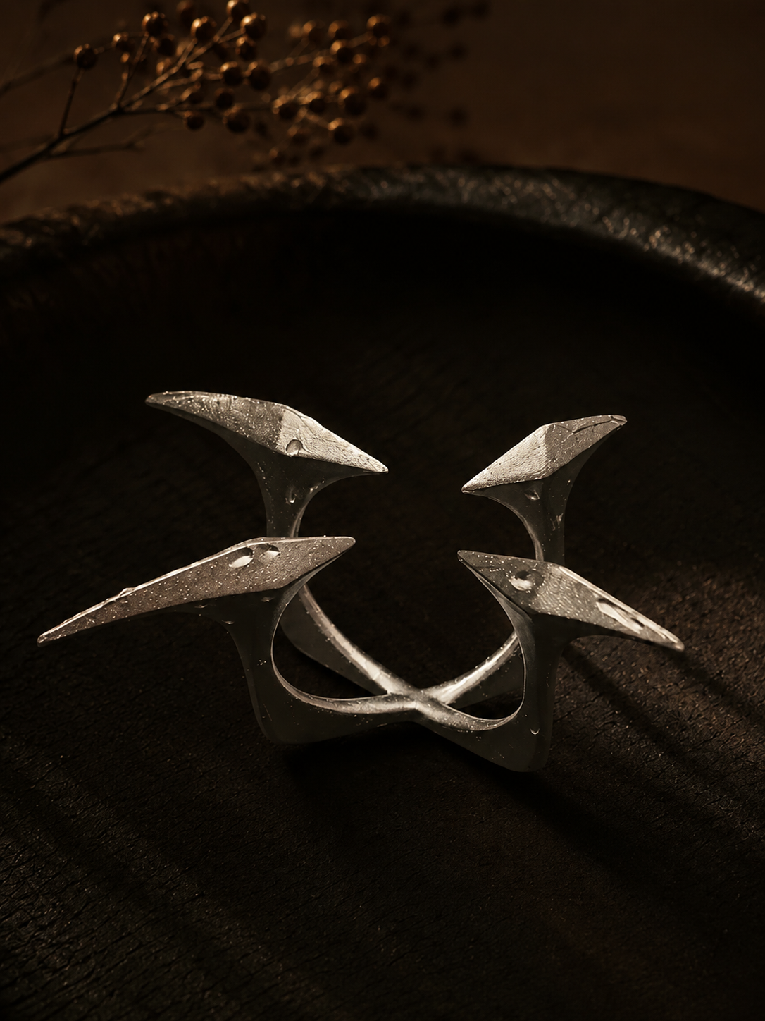 Four-Point Geometry Ring